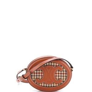 Celine Triomphe Oval Crossbody Bag #244270C13B